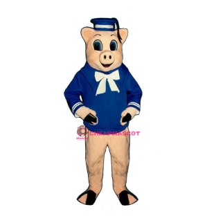 Straw Pig Lightweight Mascot Costume