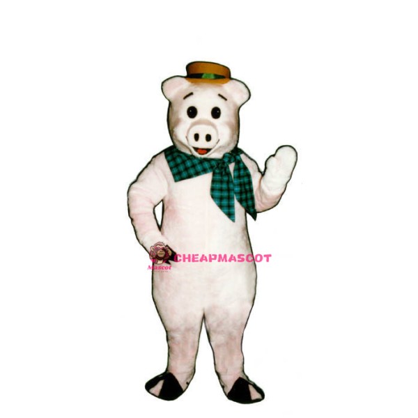 Straw Pig Lightweight Mascot Costume