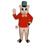 Brick Pig Lightweight Mascot Costume