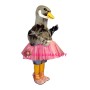Goose w-Tutu & Ballet Shoes Lightweight Mascot Costume
