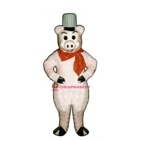 Brick Pig Lightweight Mascot Costume