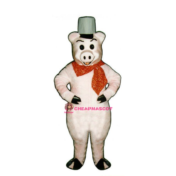 Brick Pig Lightweight Mascot Costume