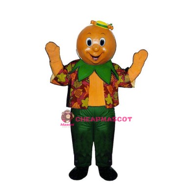 Orran Orange Lightweight Mascot Costume