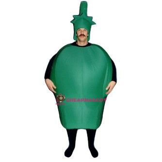 Green Pepper Lightweight Mascot Costume