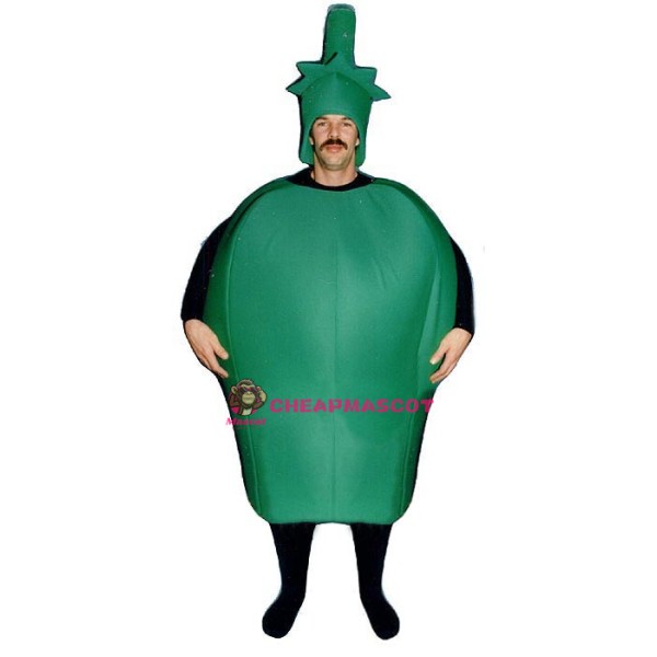 Green Pepper Lightweight Mascot Costume