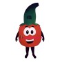 Tomato w-Stem Lightweight Mascot Costume