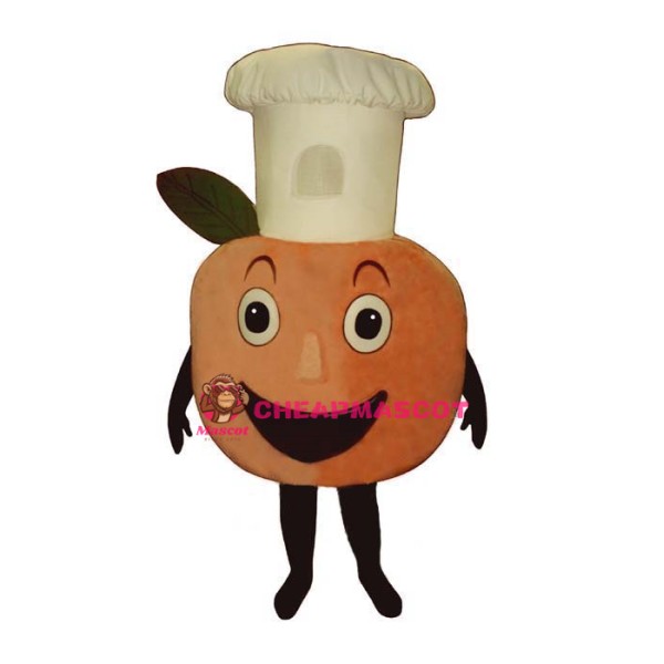 Baker Peach Lightweight Mascot Costume