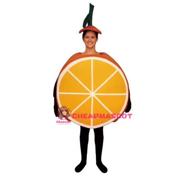 Sliced Orange Lightweight Mascot Costume