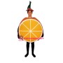 Sliced Orange Lightweight Mascot Costume