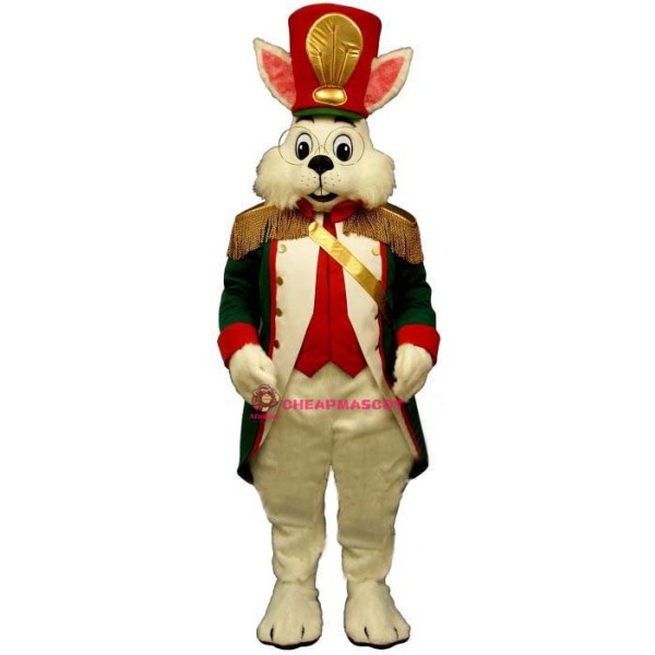 Colonel Wendall w-Green Coat & Hat Lightweight Mascot Costume