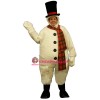 Snowman w-Hood Lightweight Mascot Costume