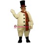 Snowman w-Hood Lightweight Mascot Costume