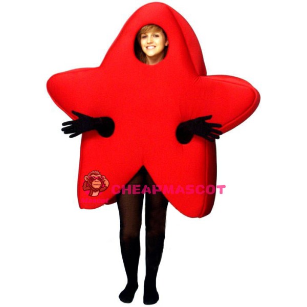 Red Star Lightweight Mascot Costume