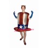 Star-Spangled Hat Lightweight Mascot Costume