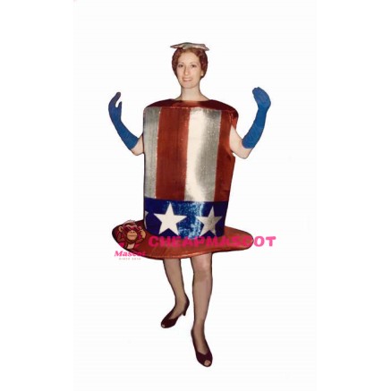 Star-Spangled Hat Lightweight Mascot Costume