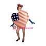 Heart of America Lightweight Mascot Costume