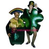 Pot O-Gold Lightweight Mascot Costume