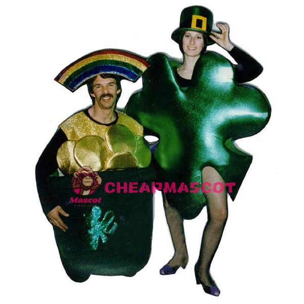Pot O-Gold Lightweight Mascot Costume