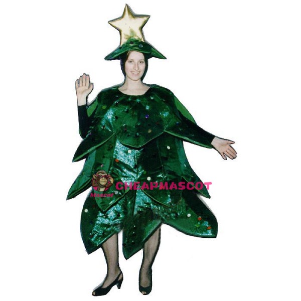 Christmas Tree Lightweight Mascot Costume