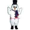 Extra Round Snowman Lightweight Mascot Costume