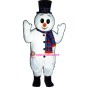Extra Round Snowman Lightweight Mascot Costume