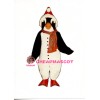 Christmas Penguinw-Scarf& Santa Hat Lightweight Mascot Costume