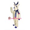 Snow Deer w-Scarf Lightweight Mascot Costume