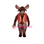 Milton Moose w-Christmas Vest Lightweight Mascot Costume