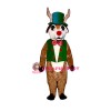 Yultide Deer w-vestHat & Bowtie Lightweight Mascot Costume