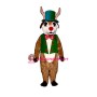 Yultide Deer w-vestHat & Bowtie Lightweight Mascot Costume