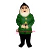 Christmas Elf w-Glasses Lightweight Mascot Costume