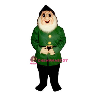 Christmas Elf w-Glasses Lightweight Mascot Costume