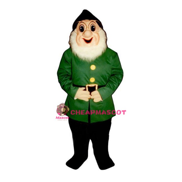 Christmas Elf w-Glasses Lightweight Mascot Costume