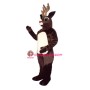 Sled Deer w-Lite-Up Nose Lightweight Mascot Costume
