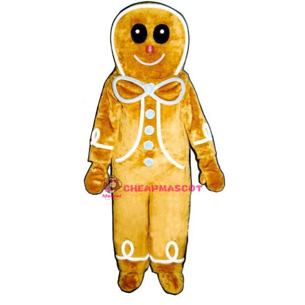 Gingerbread Boy Lightweight Mascot Costume