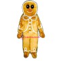 Gingerbread Boy Lightweight Mascot Costume