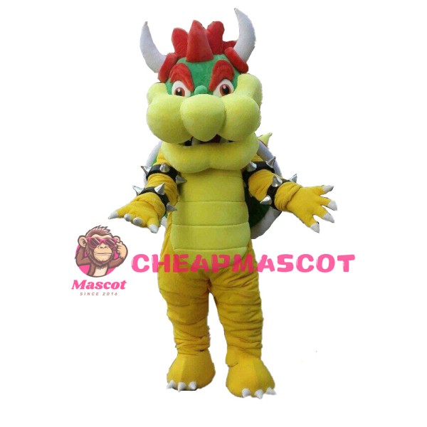 Cartoon Dragon Mascot Costume