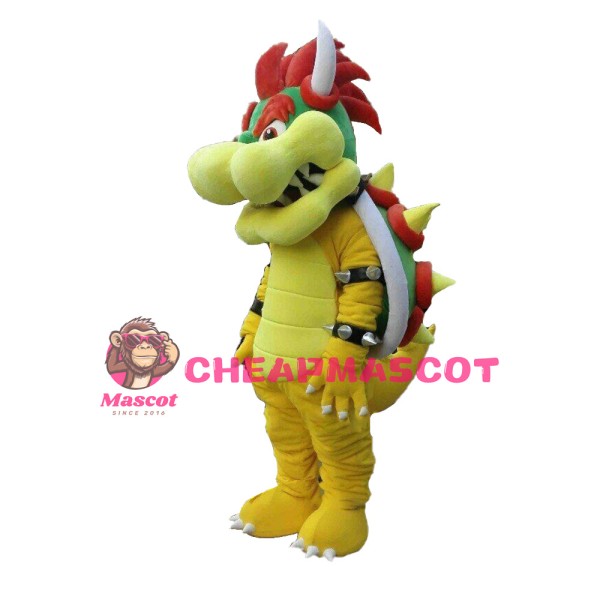 Cartoon Dragon Mascot Costume