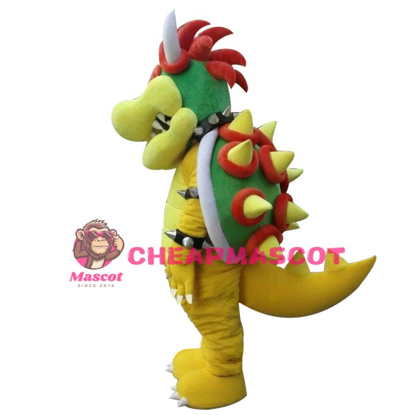 Cartoon Dragon Mascot Costume