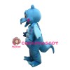 Quality Adult Blue Dinosaur With Wings Mascot Costume