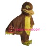 Adult Brown & Yellow Eagle Mascot Costume