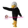 Adult Angry Black Eagle Mascot Costume
