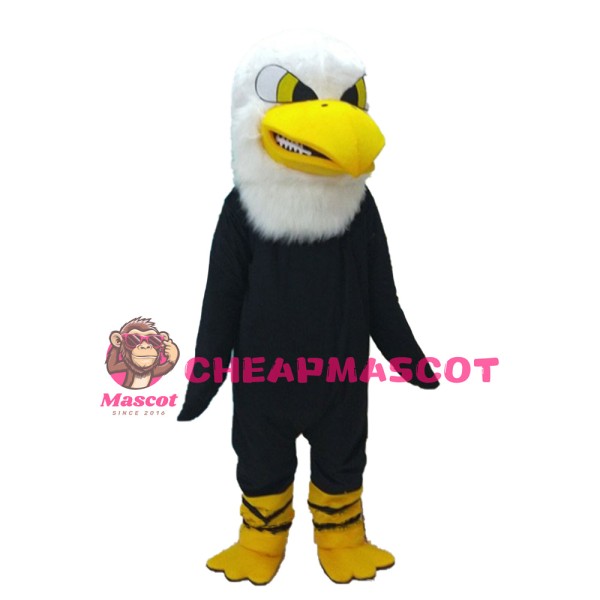 Basic Cartoon Black Eagle Mascot Costume