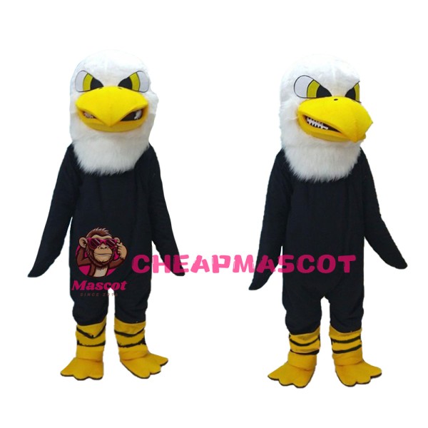 Basic Cartoon Black Eagle Mascot Costume