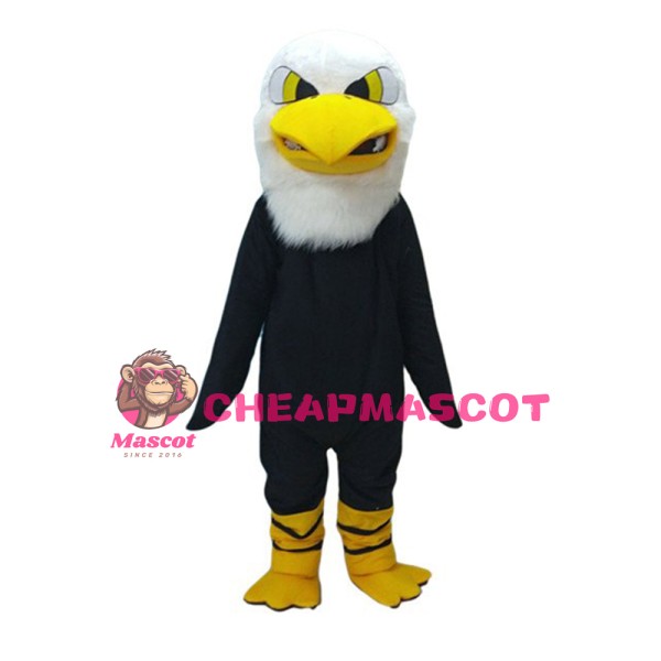 Basic Cartoon Black Eagle Mascot Costume