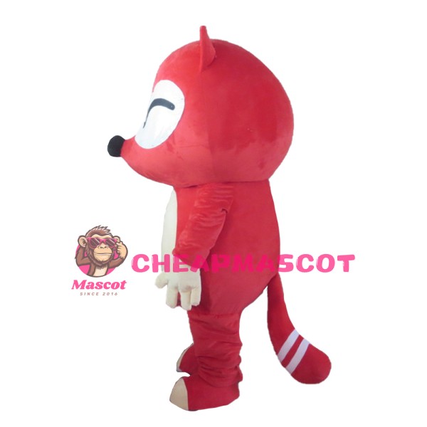 Super Cute Cartoon Red Fox Mascot Costume For Party