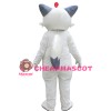 Professional New Kind Cartoon White Fox Mascot Costume
