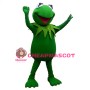Happy Smiling Frog Mascot Costume