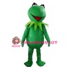 Happy Smiling Frog Mascot Costume
