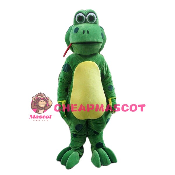 Fancy Adult Size Strong Snake Mascot Costume